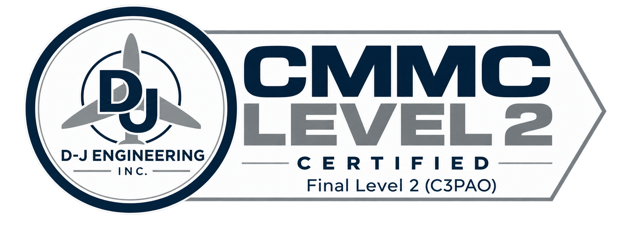 D-J Engineering CMMC Level 2 badge